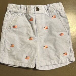 2T Janie and Jack Patriotic Shorts